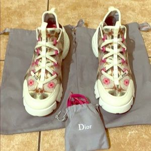 Dior flowers sneakers